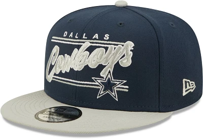 New Era Dallas Cowboys Team Script 9FIFTY Retro Joe Trucker Cap                                                                 