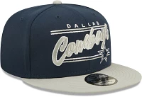 New Era Dallas Cowboys Team Script 9FIFTY Retro Joe Trucker Cap                                                                 