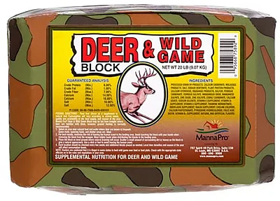 Manna Pro Top Score Deer and Wild Game 20 lb Block                                                                              