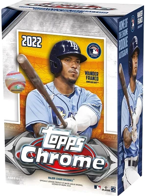 Topps 2022 Chrome Baseball Card Value Box                                                                                       