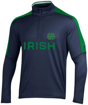 Under Armour Men's University of Notre Dame Gameday 1/4-Zip Pullover