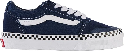 Vans Kids' Ward Low-Top Checkered Shoes                                                                                         