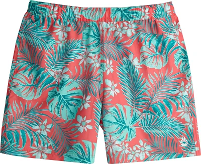 O'Rageous Men's Palm Floral Volley Shorts 6