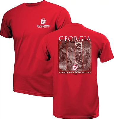 New World Graphics Men's University of Georgia Four Panels T-shirt