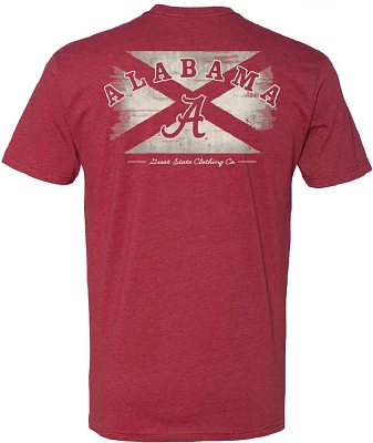 Great State Men's University of Alabama Washed Flag T-shirt