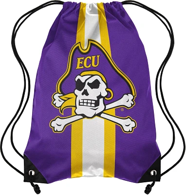 Forever Collectibles East Carolina University Team Stripe Drawstring Backpack                                                   