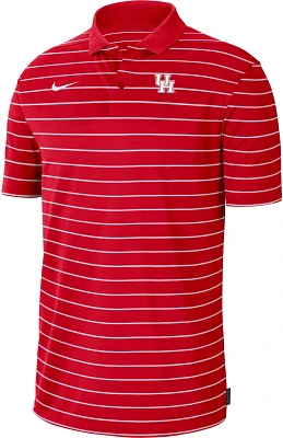 Nike Men's University of Houston Victory Stripe Polo Shirt                                                                      
