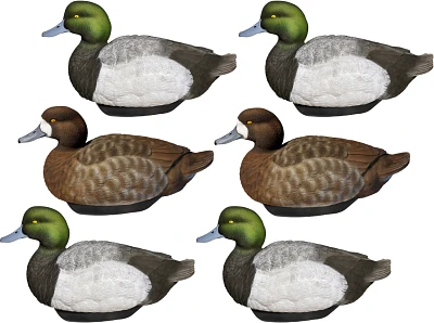 Lifetime Bluebill HydroFoam Ultra-light Decoy 6-Pack                                                                            