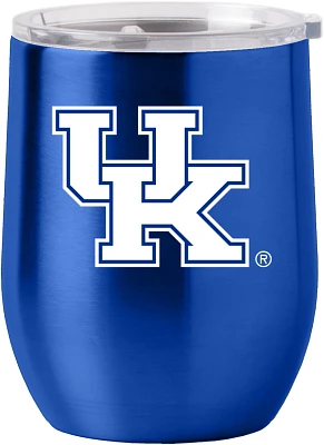 Logo Brands University of Kentucky 16 oz Gameday Stainless Curved Beverage Tumbler                                              