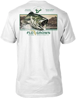 FLOGROWN Men's University of South Florida Bass Lake T-shirt