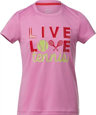 BCG Girls' Turbo Love Tennis T-shirt