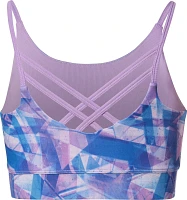 BCG Girls' Strappy Print Sports Bra