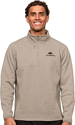 Antigua Men's University of Southern Mississippi Course 1/4 Zip Pullover