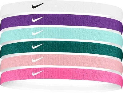 Nike Women's Printed Headbands 6-Pack                                                                                           