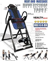 Health Gear Heat Massage Inversion Table