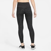 Nike Women's Dri-FIT One High-Rise Leopard Tights