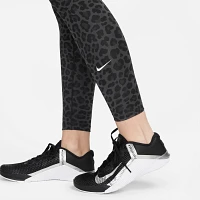 Nike Women's Dri-FIT One High-Rise Leopard Tights