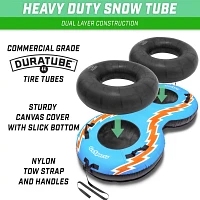 GoSports Retro Heavy Duty 2-Person Snow Tube                                                                                    