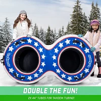 GoSports America Heavy Duty 2-Person Snow Tube                                                                                  