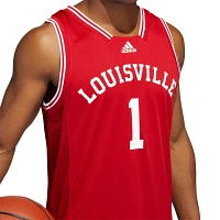 adidas Men's University of Louisville Retro Replica Basketball Jersey