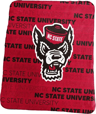 Logo Brands North Carolina State University Classic Throw Blanket                                                               