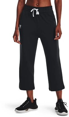 Under Armour Women's Rival Terry Flare Cropped Pants                                                                            