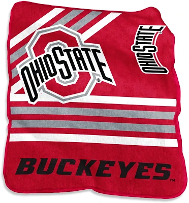 Logo Brands Ohio State University 50 in x 60 in Raschel Throw                                                                   