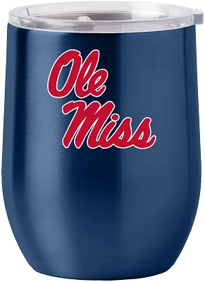 Logo Brands University of Mississippi 16 oz Flipside Stainless Curved Beverage Tumbler                                          