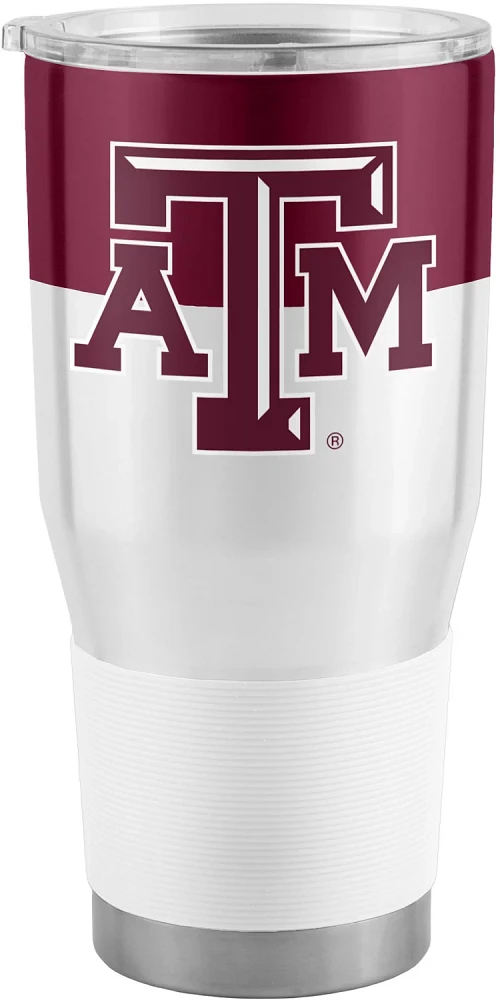 Logo Brands Texas A&M University 30 oz Colorblock Stainless Tumbler                                                             