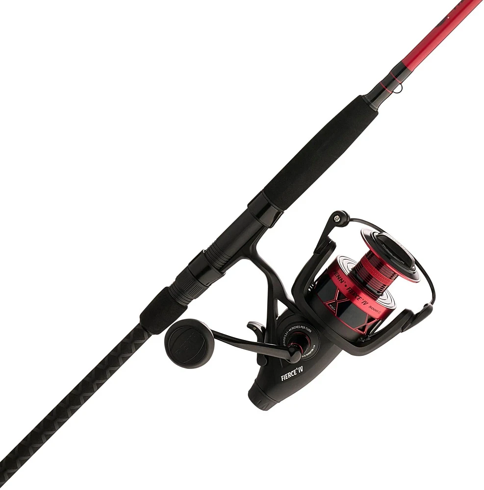 PENN Fierce IV Live Liner Spinning Rod and Reel Combo                                                                           