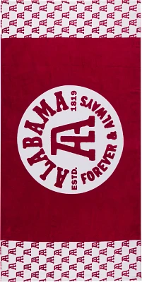 O'Rageous Alabama State Pride Beach Towel                                                                                       