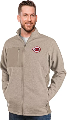 Antigua Men's Cincinnati Reds Course Jacket