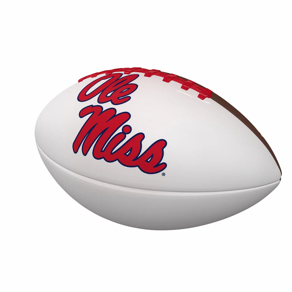 Logo Brands University of Mississippi Official Size Autograph Football                                                          