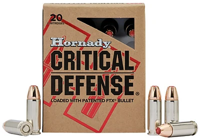 Hornady Critical Defense 30 Super Carry 100-Grain Handgun Ammunition                                                            