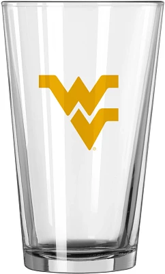 Logo Brands West Virginia University 16 oz Gameday Pint Glass                                                                   