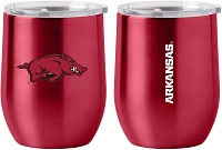 Logo Brands University of Arkansas 16 oz Gameday Stainless Curved Beverage Tumbler                                              
