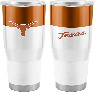 Logo Brands University of Texas 30 oz Colorblock Stainless Tumbler                                                              