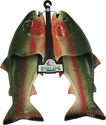 River's Edge Products Adults' Large Trout Fish Sandals                                                                          