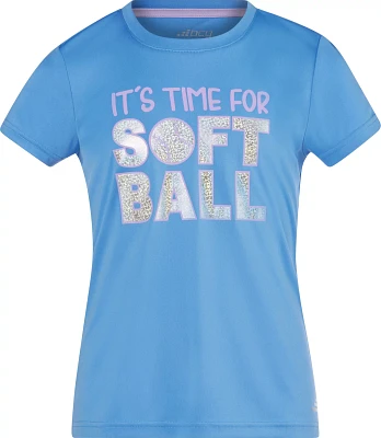 BCG Girls' Turbo Softball Time T-shirt