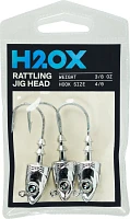 H2OX Rattling Jig Head 3-Pack