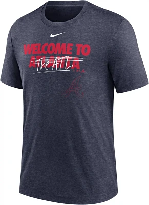 Nike Men's Atlanta Braves Home Spin Triblend T-shirt