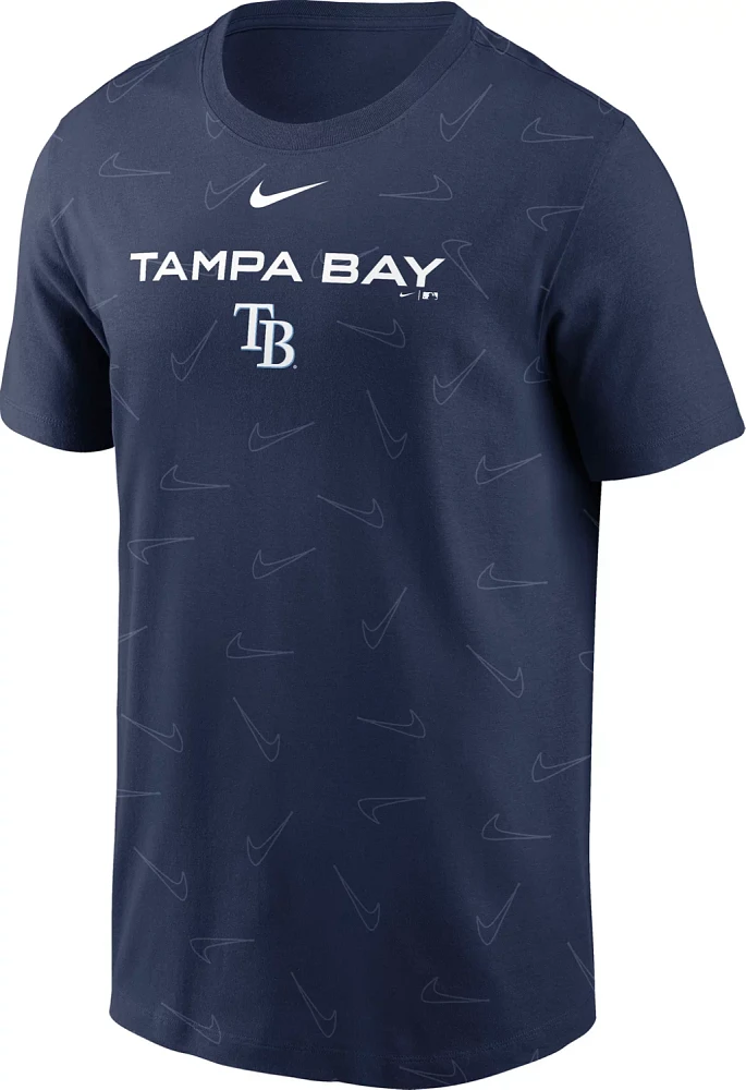 Nike Men's Tampa Bay Rays Top Line Up Fashion T-shirt