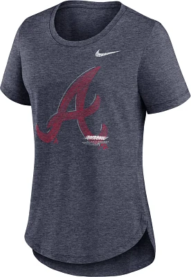 Nike Women's Atlanta Braves Team Touch Triblend T-shirt