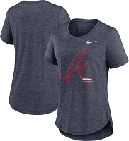 Nike Women's Atlanta Braves Team Touch Triblend T-shirt