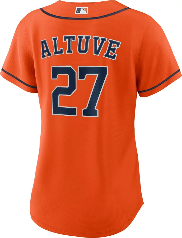 Nike Women's Houston Astros José Altuve #27 Official Replica Jersey