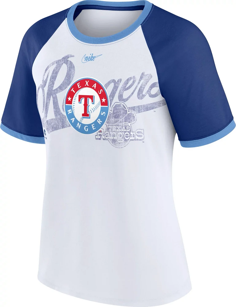 Nike Women's Texas Rangers Rewind Color Remix T-shirt