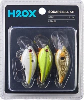 H2OX 3-Piece Square Bill Bait Kit                                                                                               