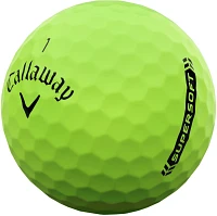 Callaway 2023 Supersoft Matte Green Golf Balls 12-Pack