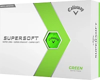 Callaway 2023 Supersoft Matte Green Golf Balls 12-Pack