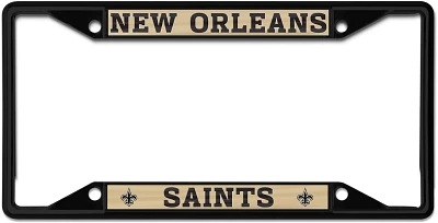 WinCraft New Orleans Saints Team Color License Plate Frame                                                                      